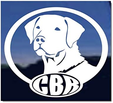 כלב צ'סי | Chesapeake Bay Retriever Nickerstickers Dog Window Ruchar מכונית RV מדבקה מדבקה
